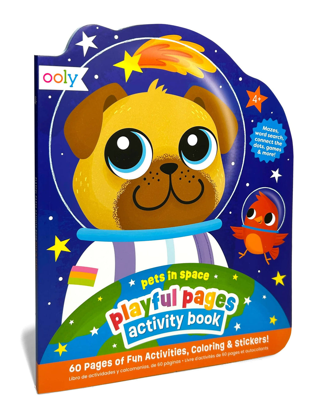 Playful Pages: Activity Book - Pets in Space