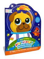 Playful Pages: Activity Book - Pets in Space