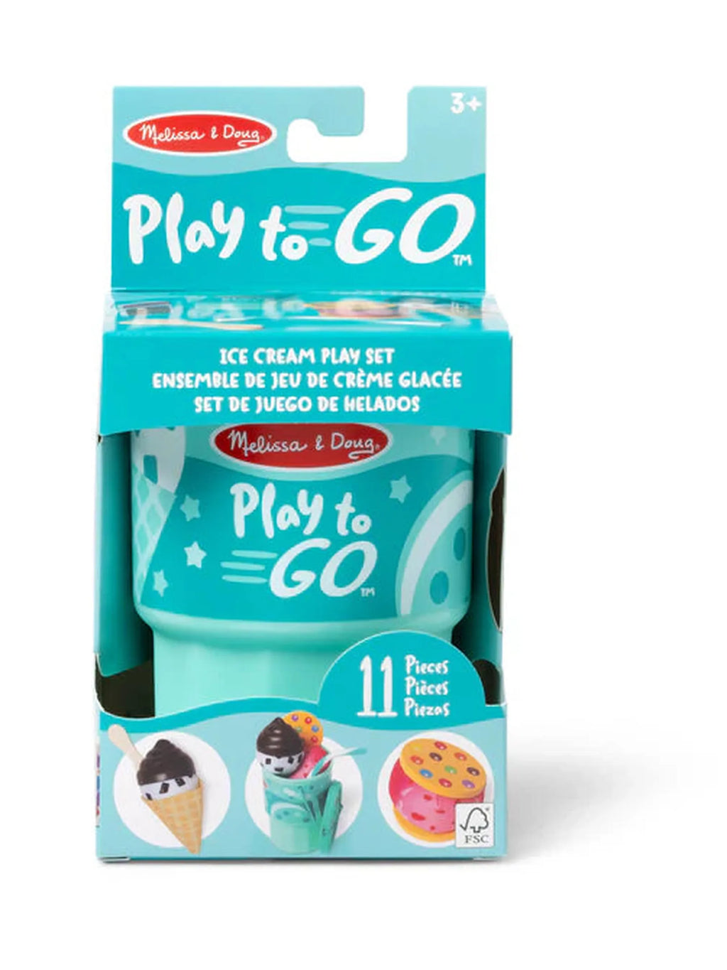 Play to Go Ice Cream Play Set