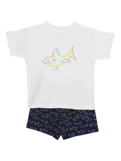 PRE-ORDER Shark Boys Short Set