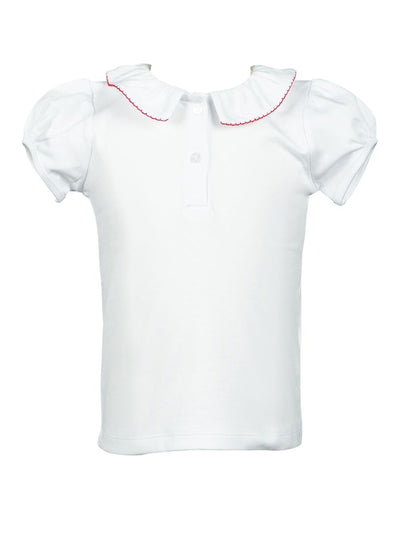PRE-ORDER Collared Shirt w/ Red Trim