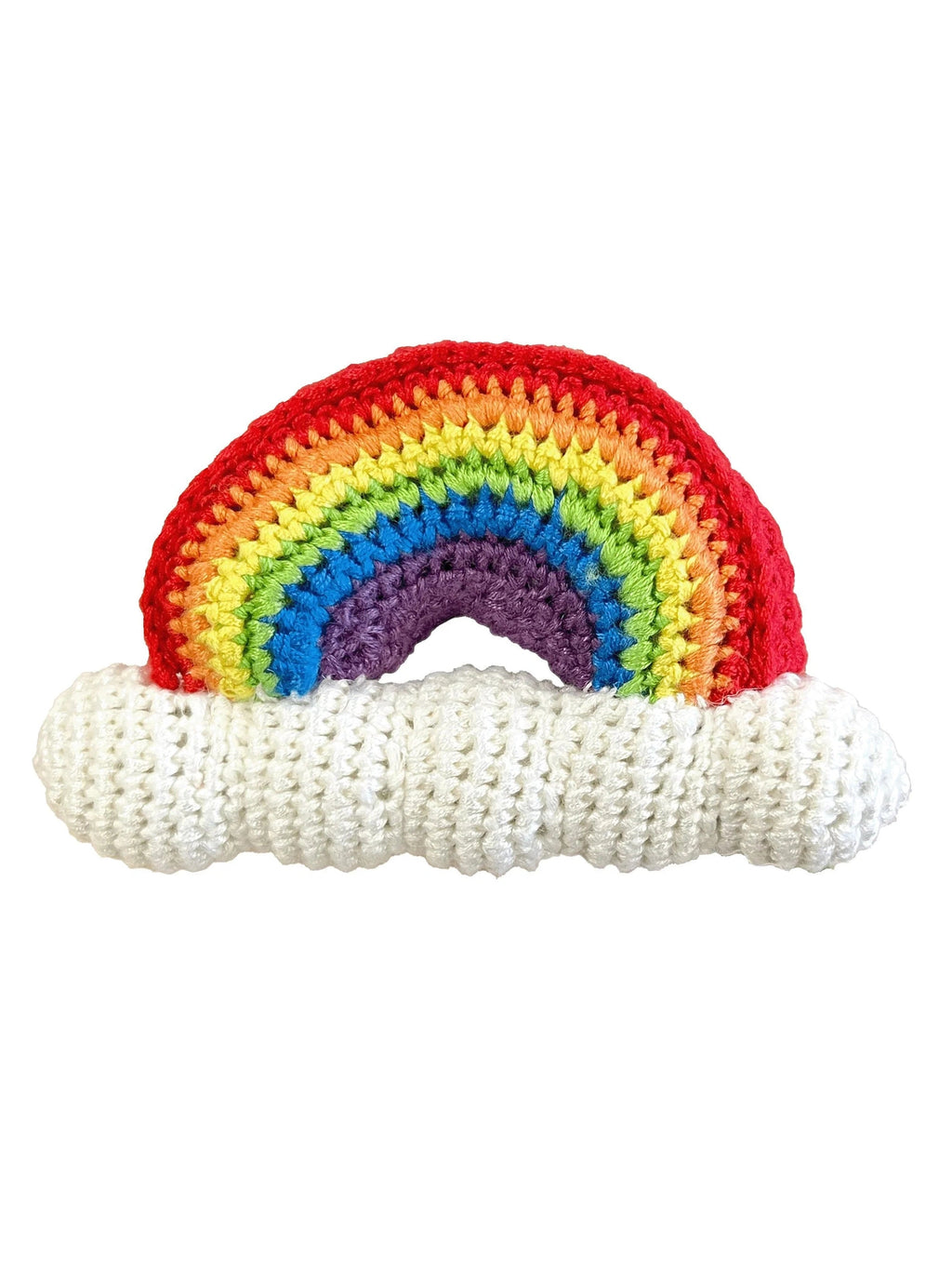 Rainbow Crochet Rattle