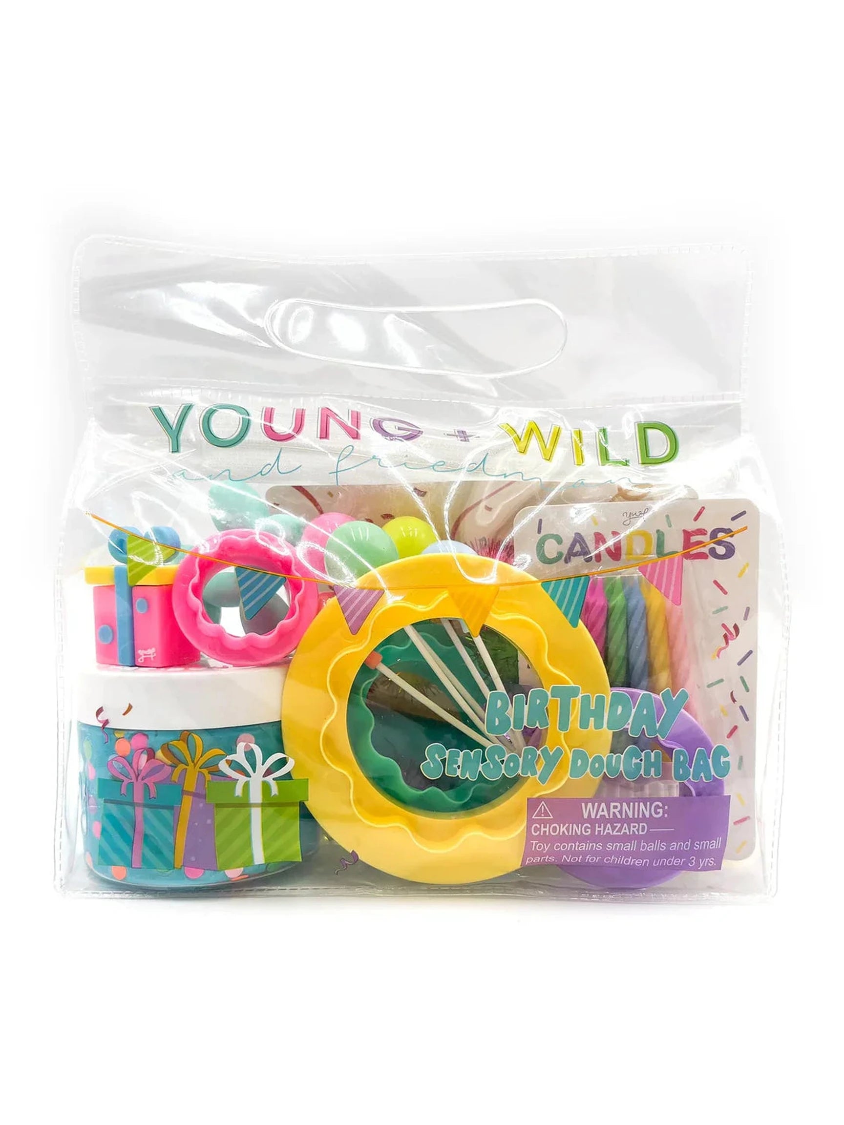 Birthday Sensory Dough Bag - Posh Tots Children's Boutique