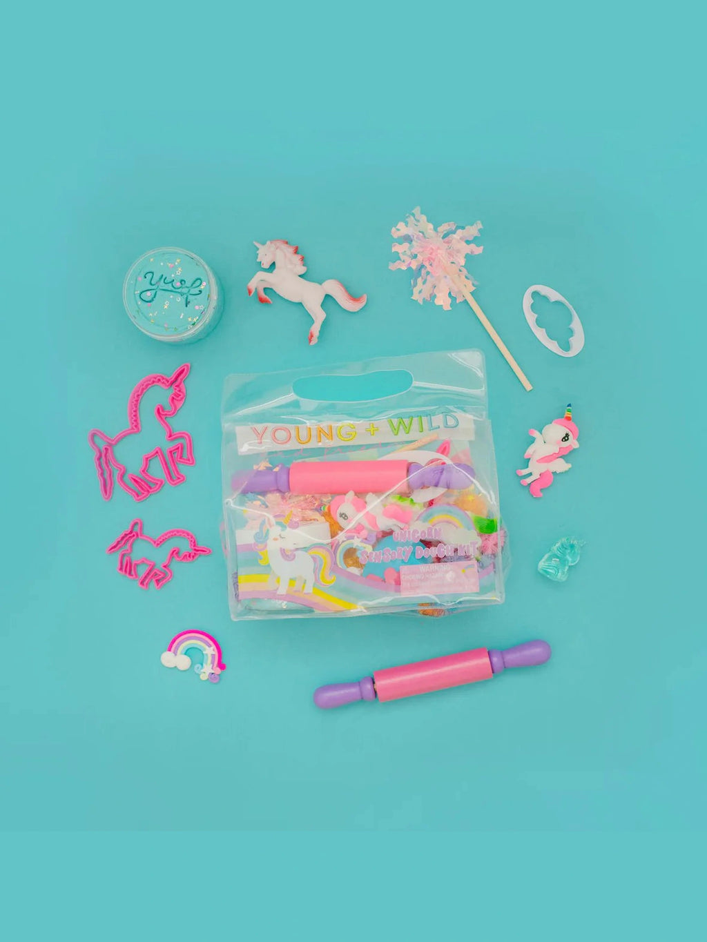Unicorn Sensory Dough Bag