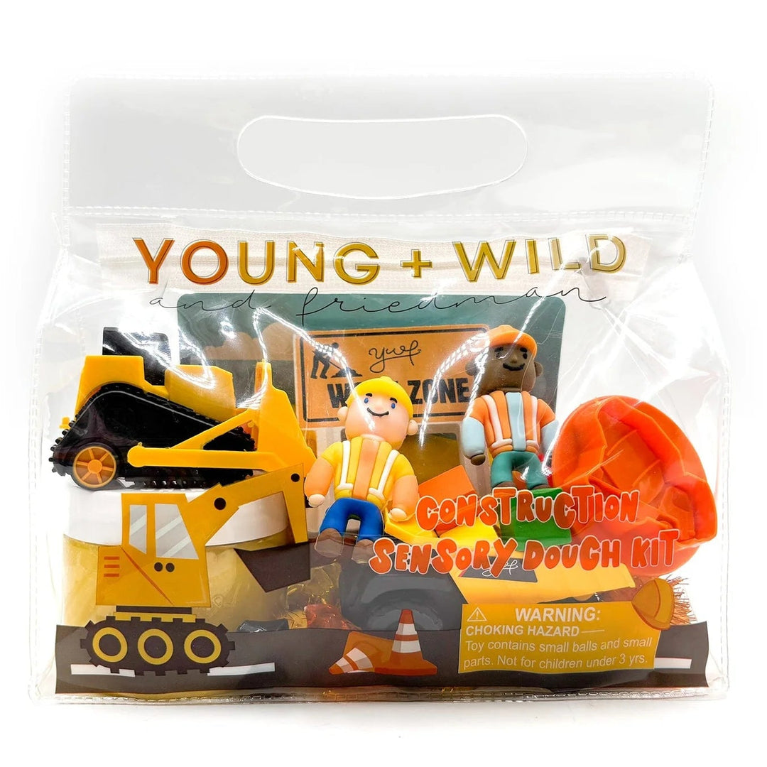 Construction Sensory Dough Bag