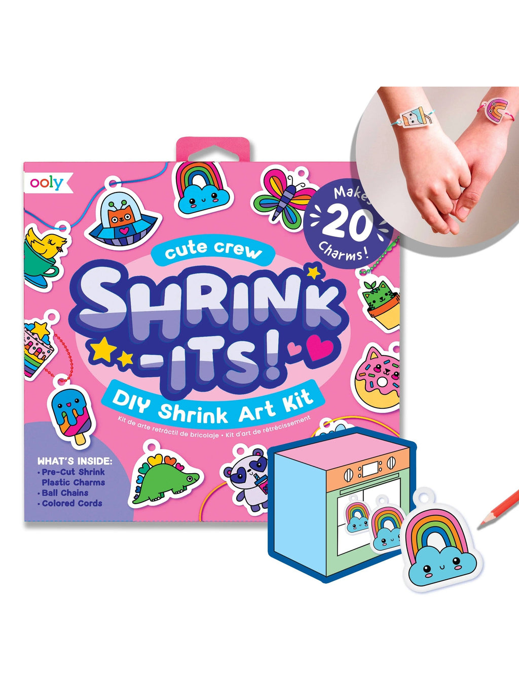 Shrink-Its! DIY Shrink Art Kit - Cute Crew