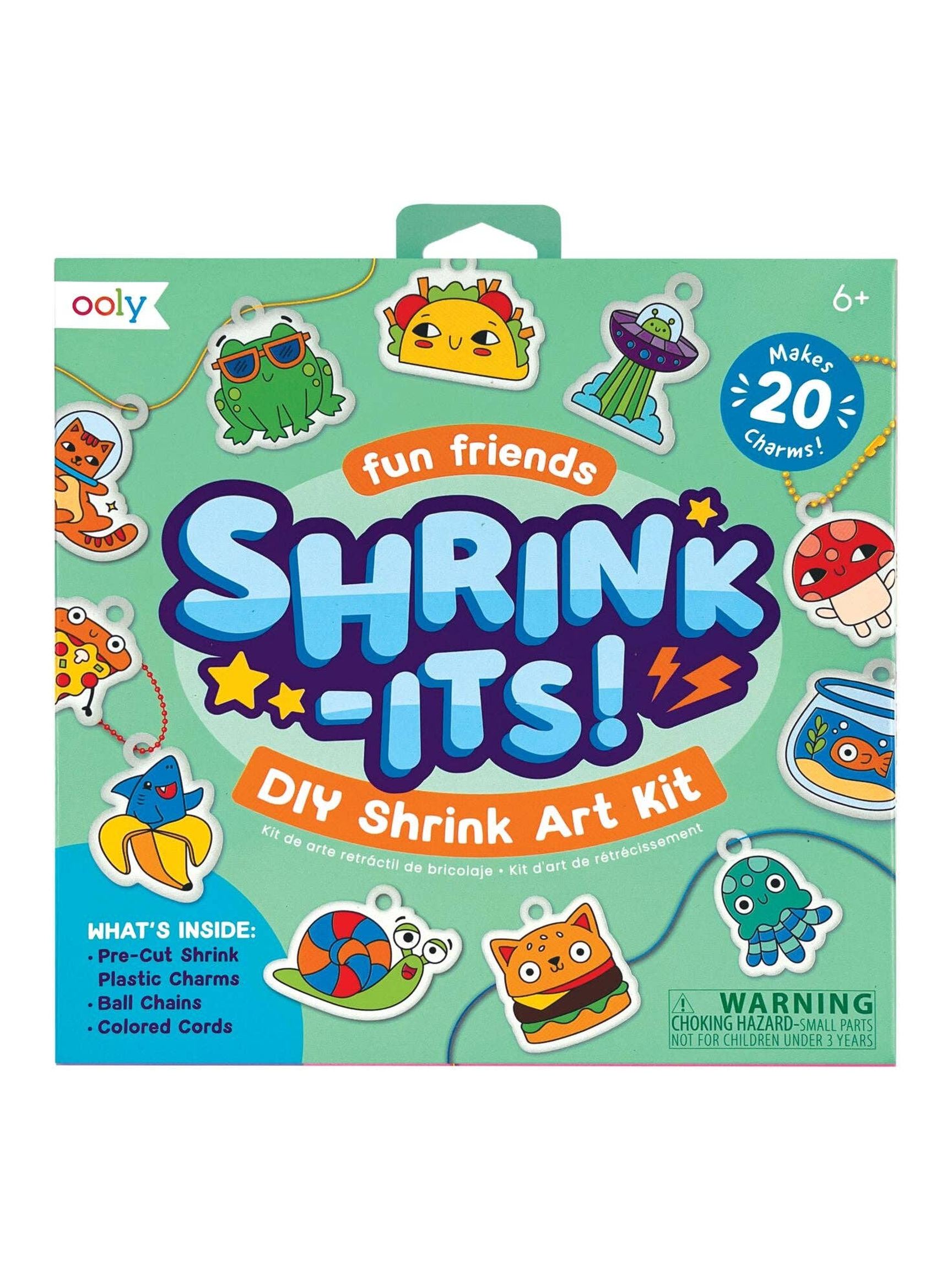 Shrink-Its! DIY Shrink Art Kit - Fun Friends