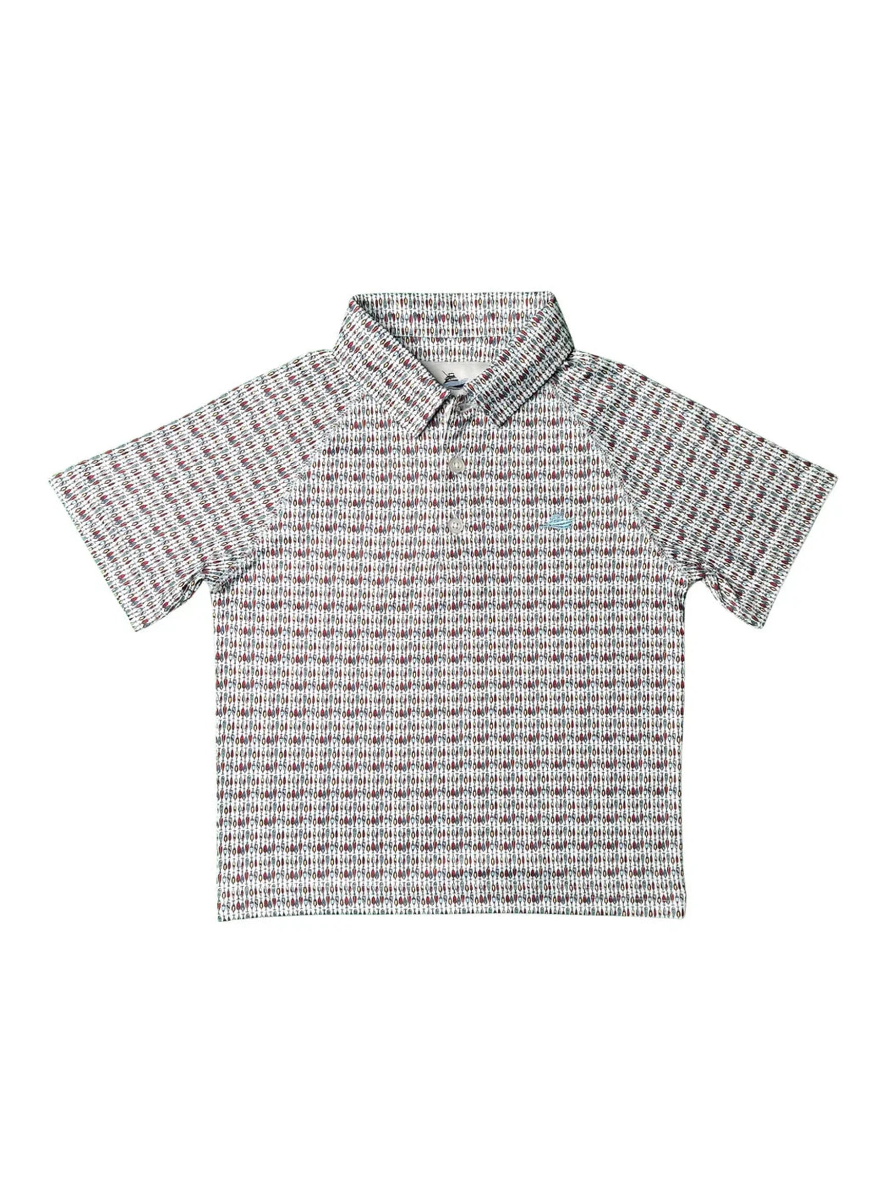 Fishing Lures Performance S/S Polo Shirt