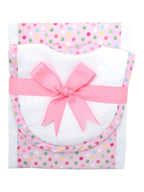 Burp & Drooler Bib Set - Asst'd Designs