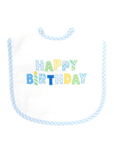 Happy Birthday Toddler Bib