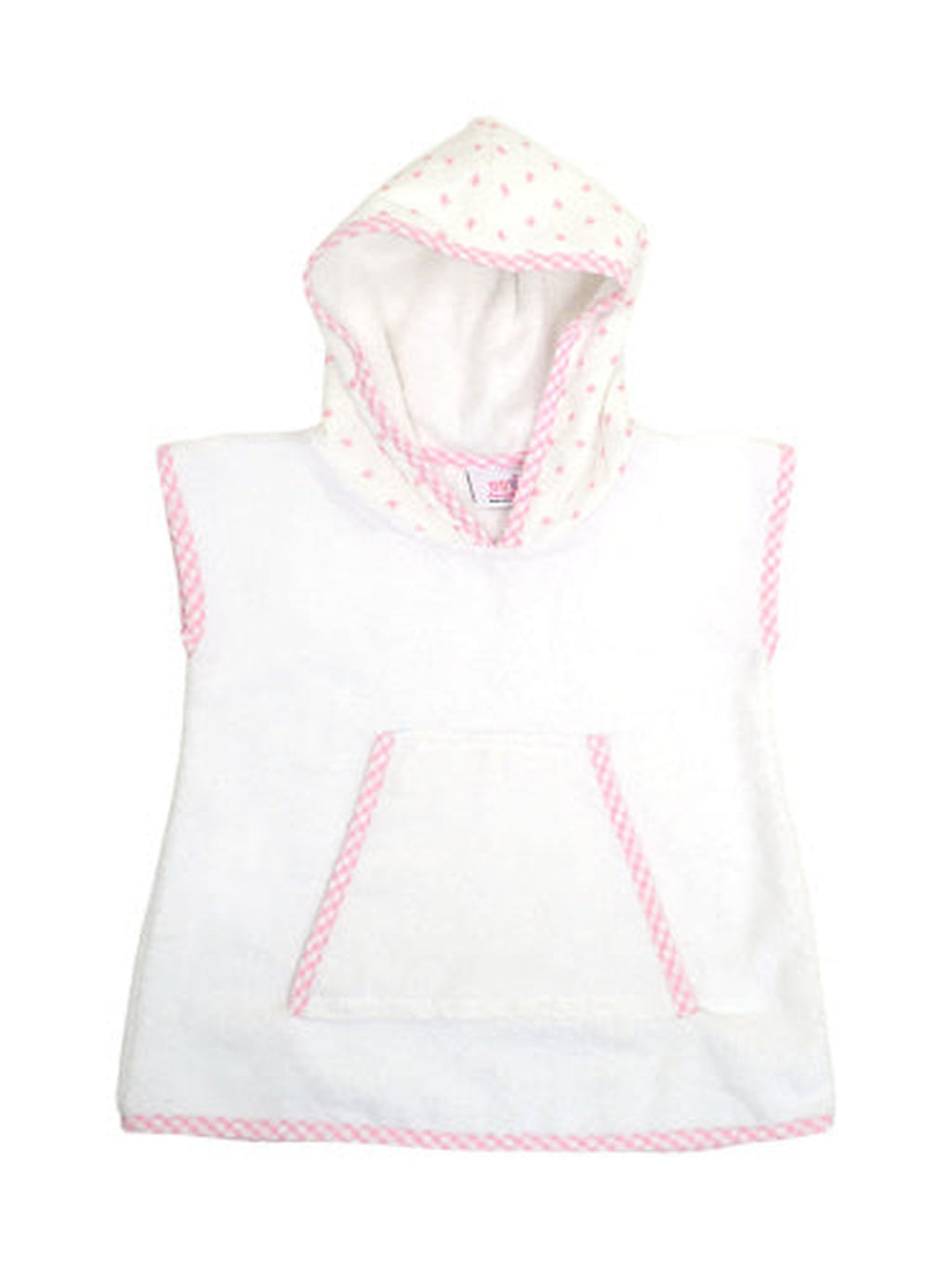 Gingham Check Terry Cover Up