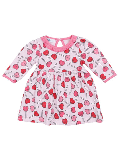 Sweetheart Pops L/S Dress