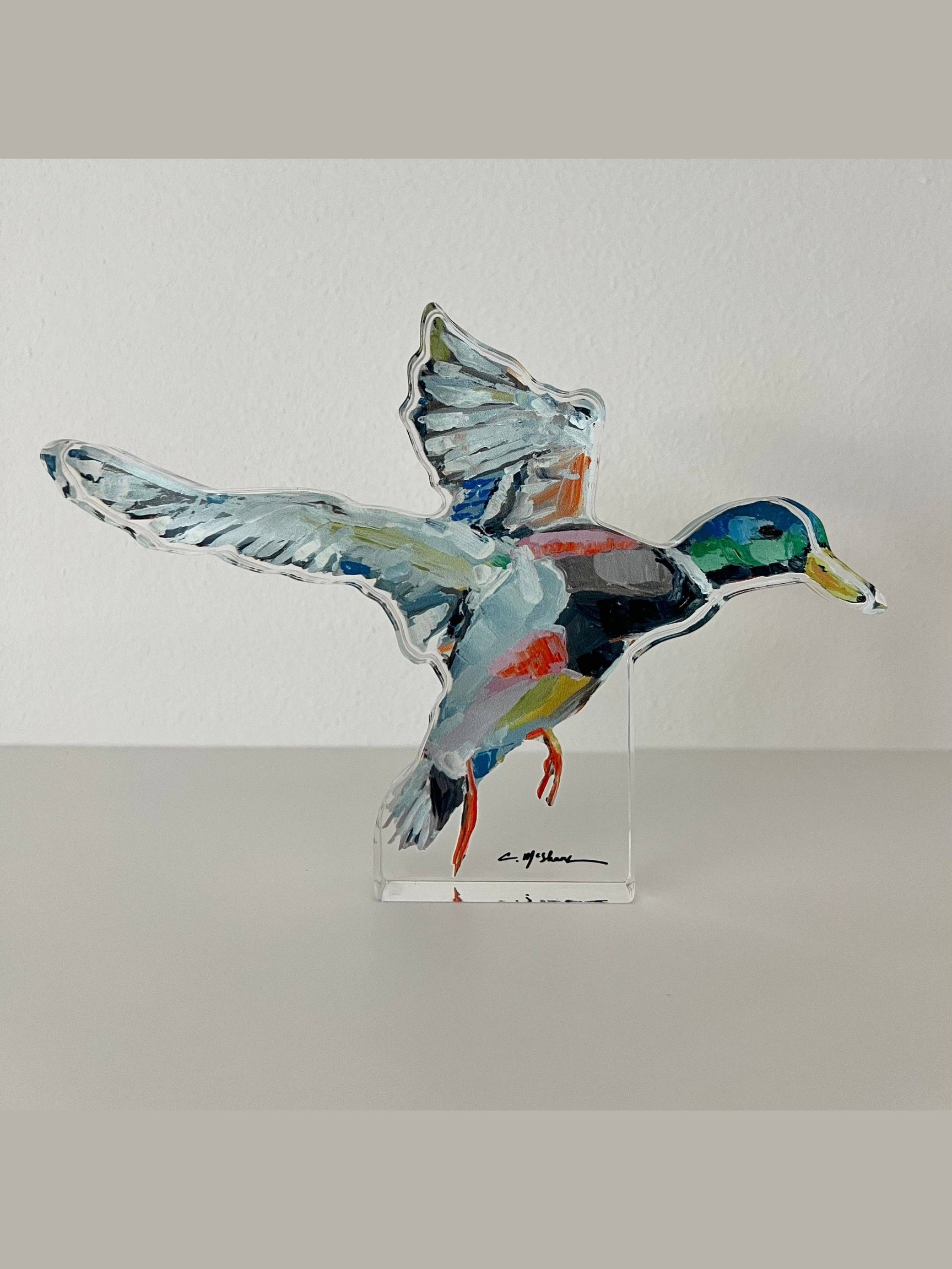 Take Flight Mallard Duck Acrylic