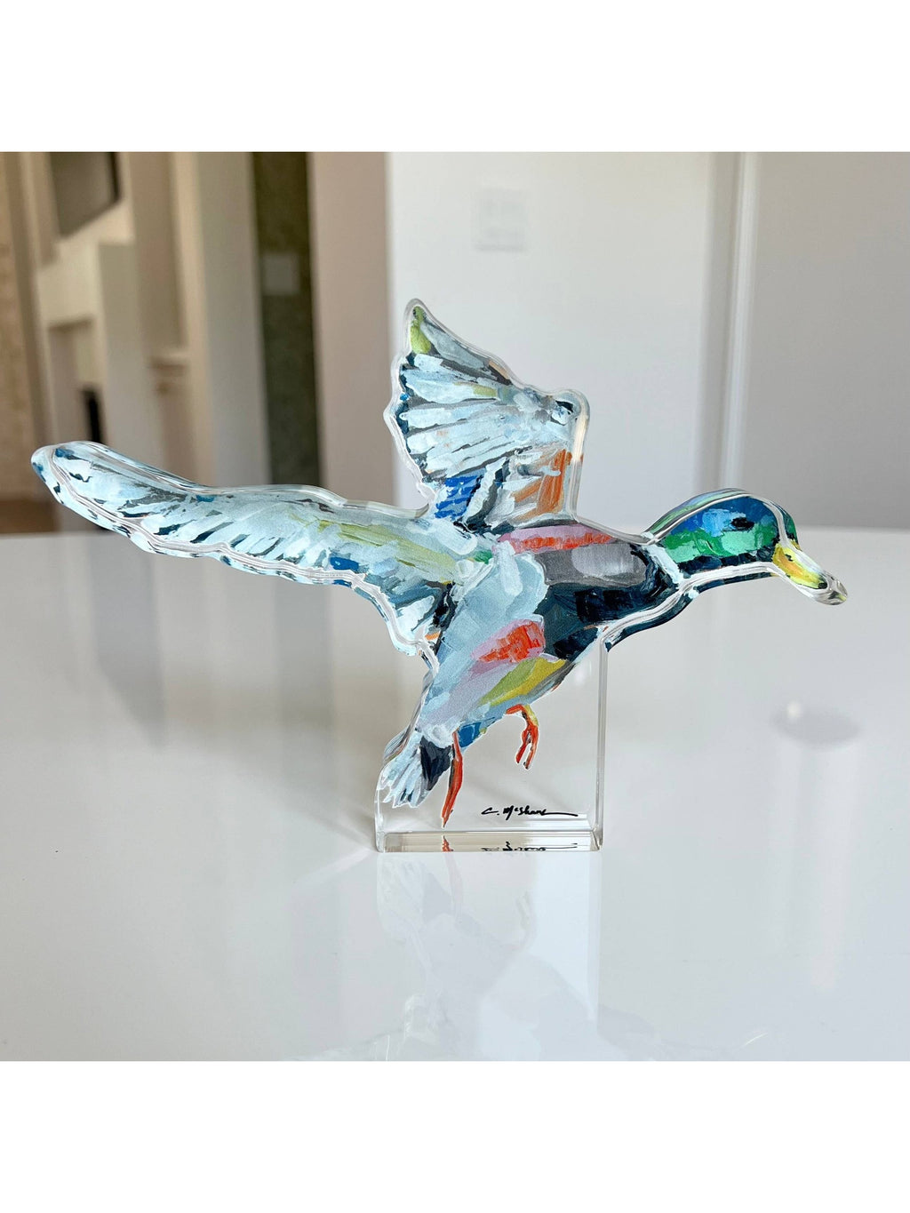 Take Flight Mallard Duck Acrylic