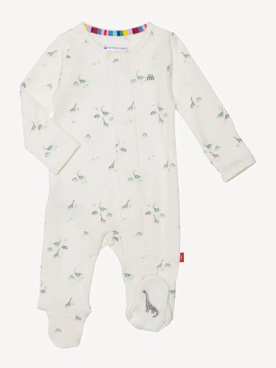 Tiny Diny Organic Cotton Magnetic Footie