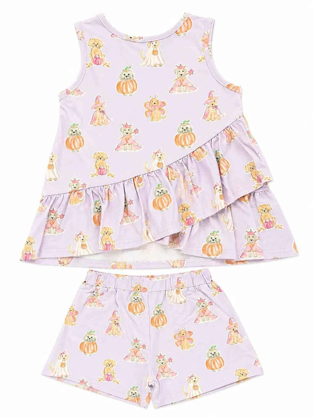 Rosie Ruffle Short Set- Trick or Treaters