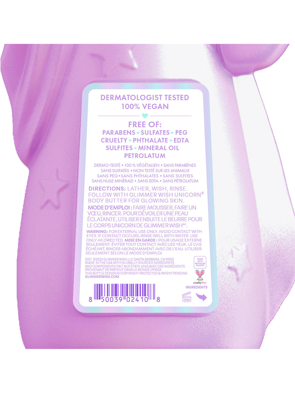 Unicorn Kids Body Wash