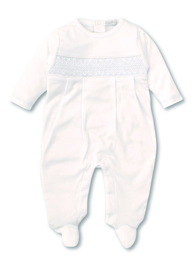 Charmed CLB Hand Smocked Footie - Posh Tots Children's Boutique