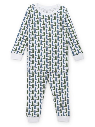 PRE-ORDER Grayson Pajama Set - Cowboy Boots