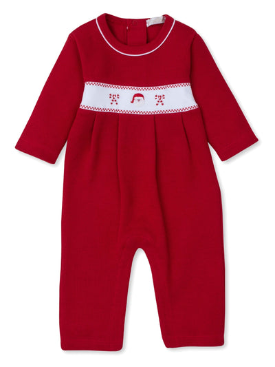 CLB Holiday Medley Playsuit w/Hand Emb