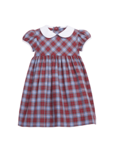 PRE-ORDER Natalie Dress - Stafford Plaid