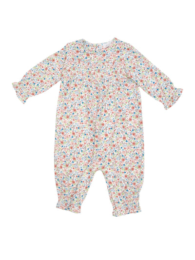 Smocked Romper - Dainty Floral