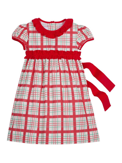 Caroline Dress - Holiday Plaid