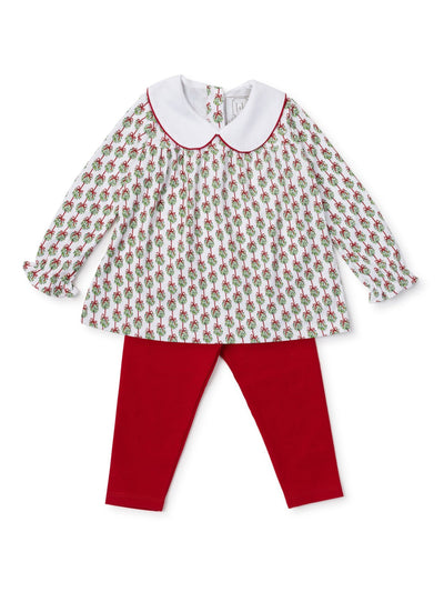 Morgan Legging Set - Merry Mistletoe