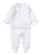 Kissy Cross Tee Pointelle Pant Set - Posh Tots Children's Boutique