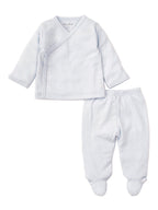 Kissy Cross Tee Pointelle Pant Set - Posh Tots Children's Boutique