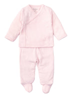 Kissy Cross Tee Pointelle Pant Set - Posh Tots Children's Boutique
