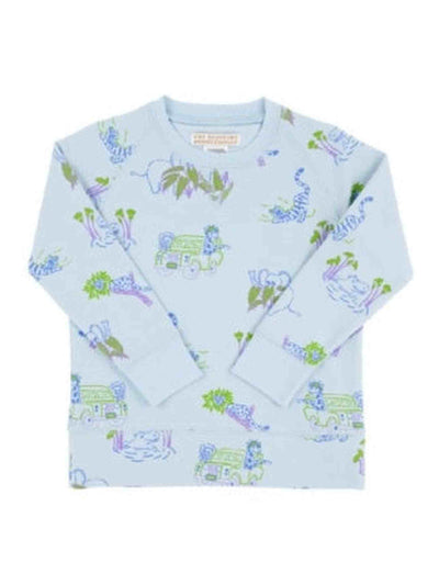 Cassidy Comfy Crewneck- Millers Silly Safari