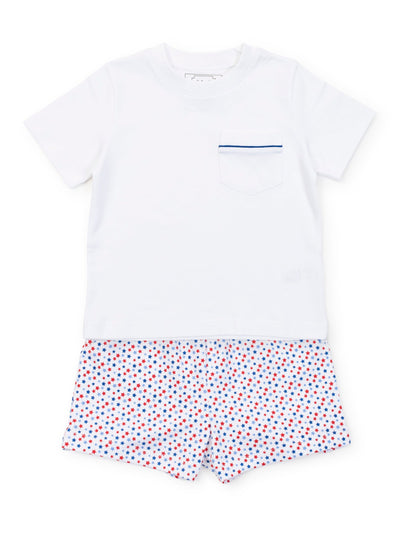 PRE-ORDER Walker Shorts Set - Star Spangled