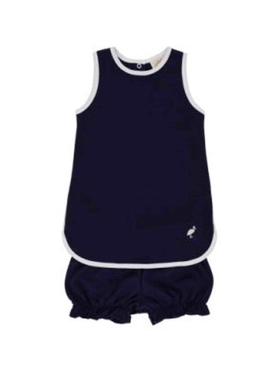 Taffy Tennis Dress- Nantucket Navy