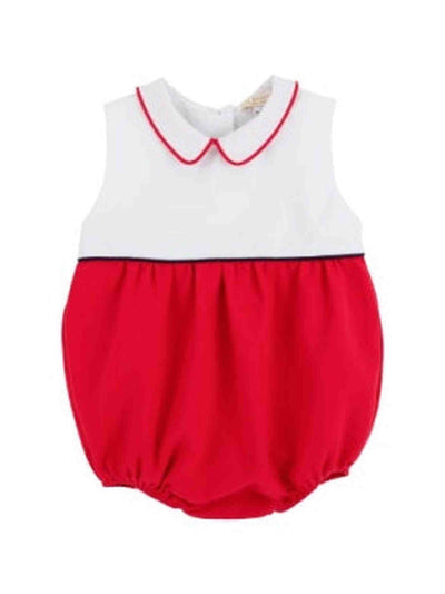 Sleeveless Bradford Bubble- Richmond Red