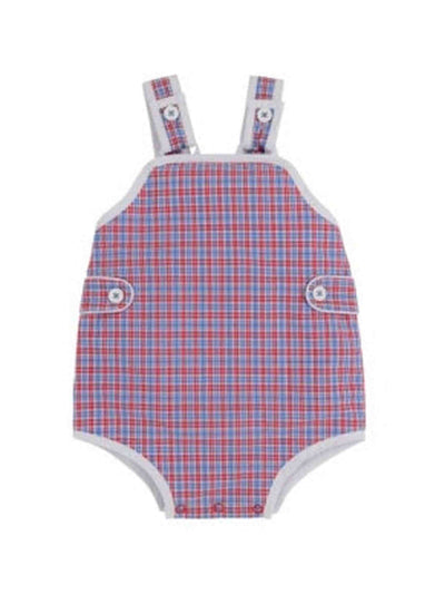 Skipper Sunsuit- Lawn Party Plaid