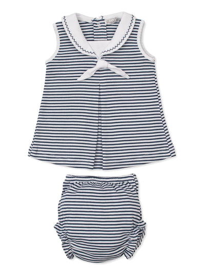 Sailor Dress - Bold Stripes & Bright Stars