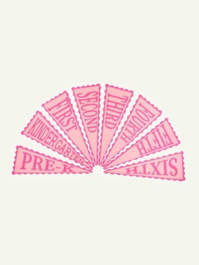 Picture Perfect Pennants- Romany Rose