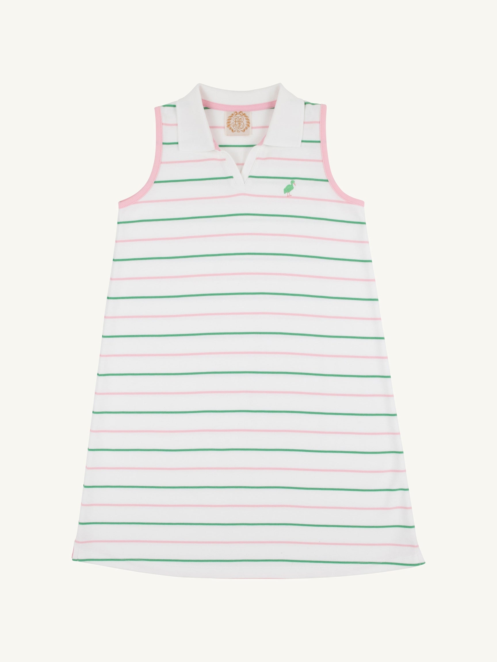 Maude's Peter Pan/Polo Dress - Tradd Street Stripe