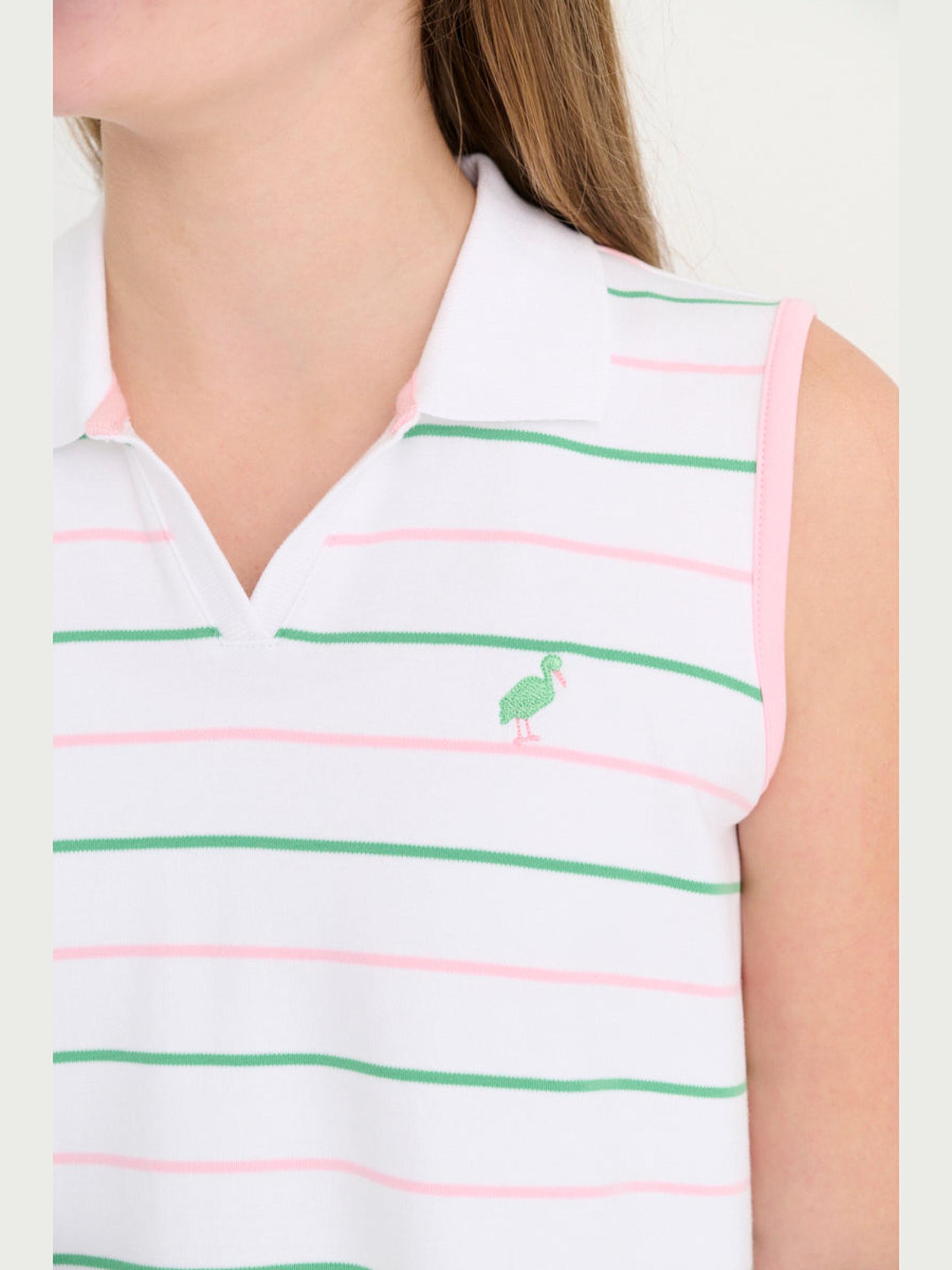 Maude's Peter Pan/Polo Dress - Tradd Street Stripe