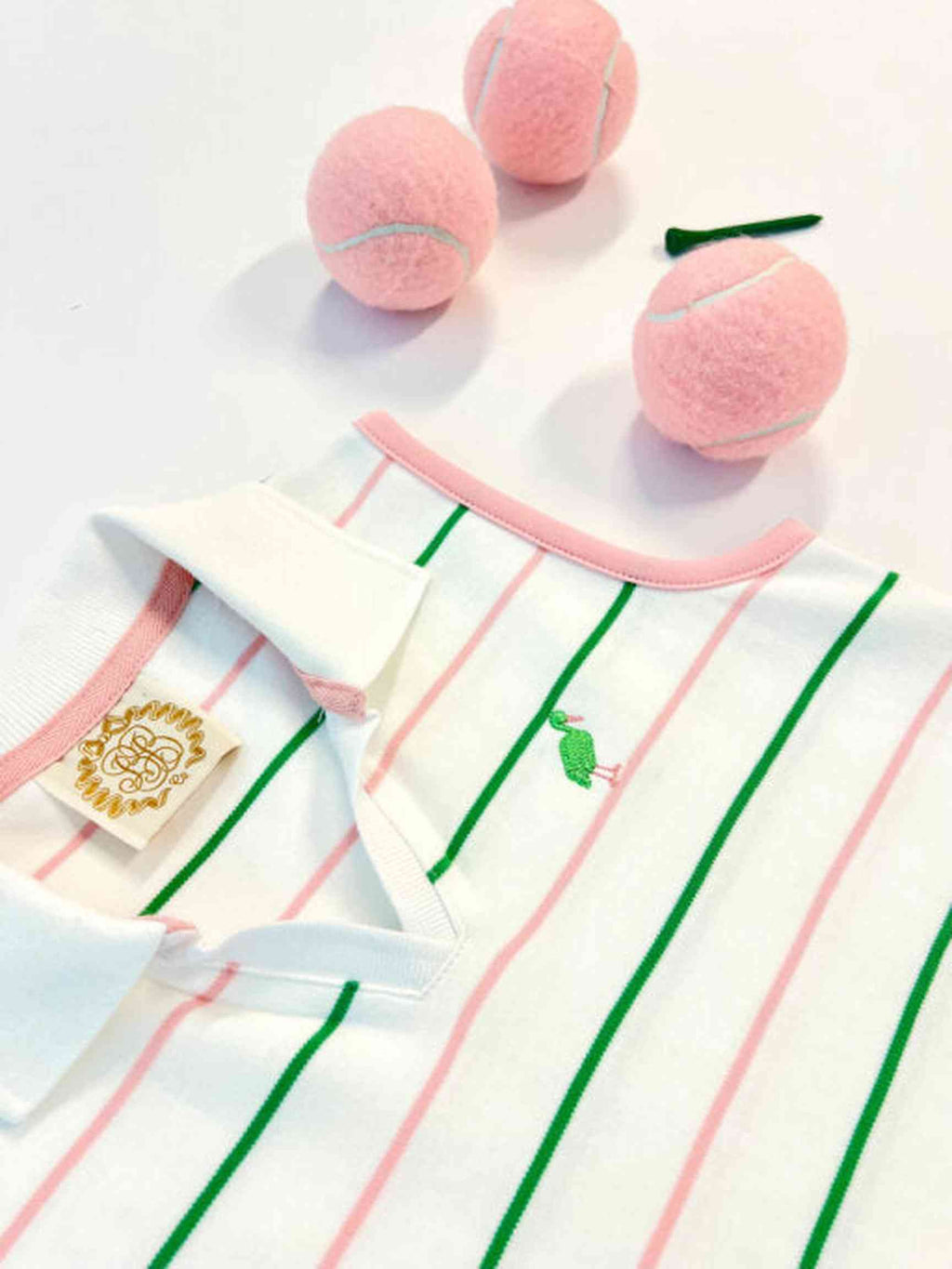 Maude's Peter Pan/Polo Dress - Tradd Street Stripe