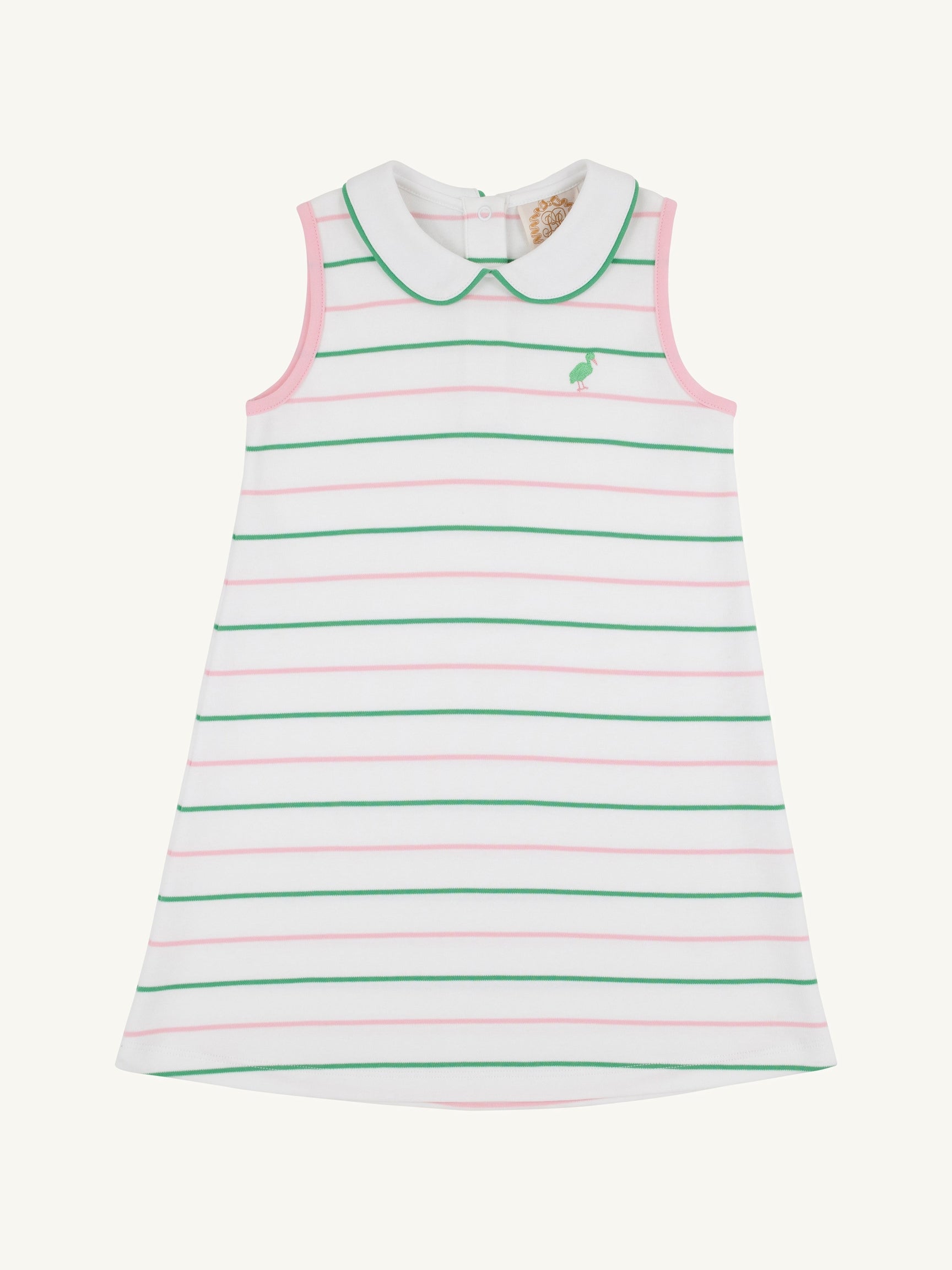 Maude's Peter Pan/Polo Dress - Tradd Street Stripe