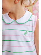 Maude's Peter Pan/Polo Dress - Tradd Street Stripe