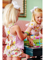 Betsey Bow Back Set - Boca Grande Begonia