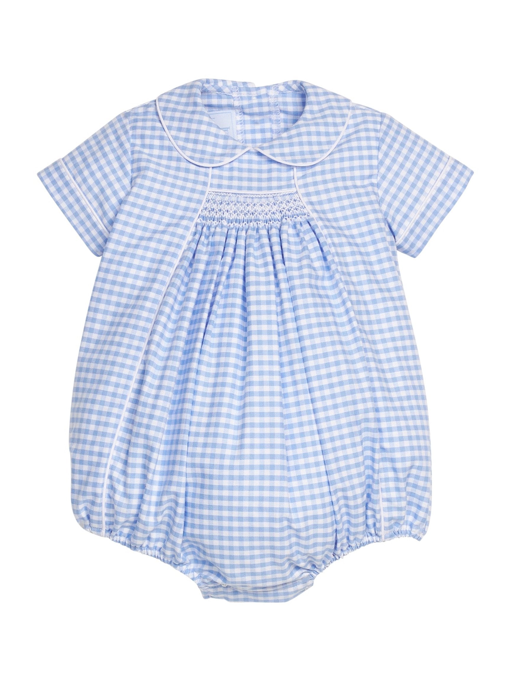 Chest Smocked Bubble - Mayfair Gingham