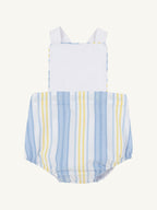 Sayre Sunsuit - SoBro Seersucker