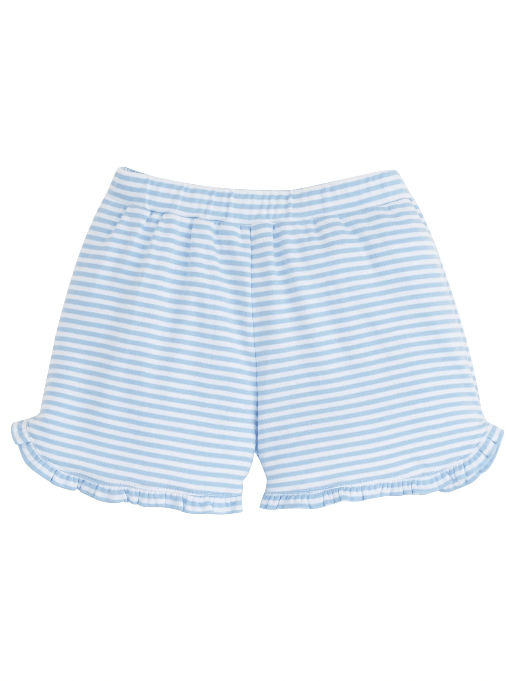 Tulip Knit Short - Light Blue Stripe