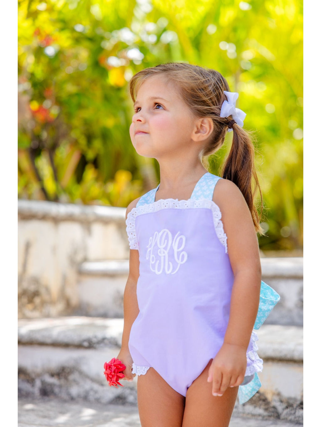 Sisi Sunsuit - Lauderdale Lavender/Dunmore Doo-Dad