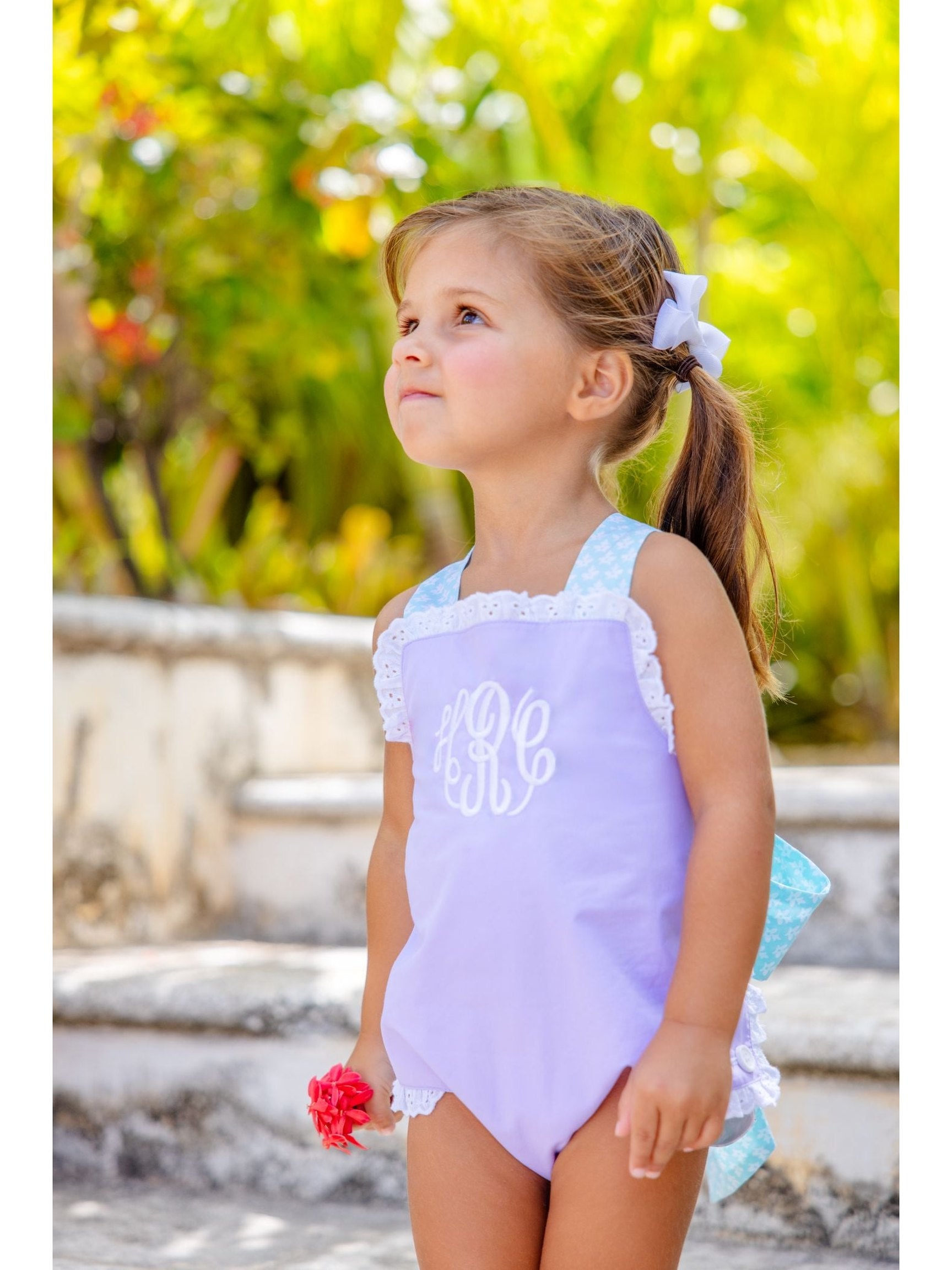 Sisi Sunsuit - Lauderdale Lavender/Dunmore Doo-Dad