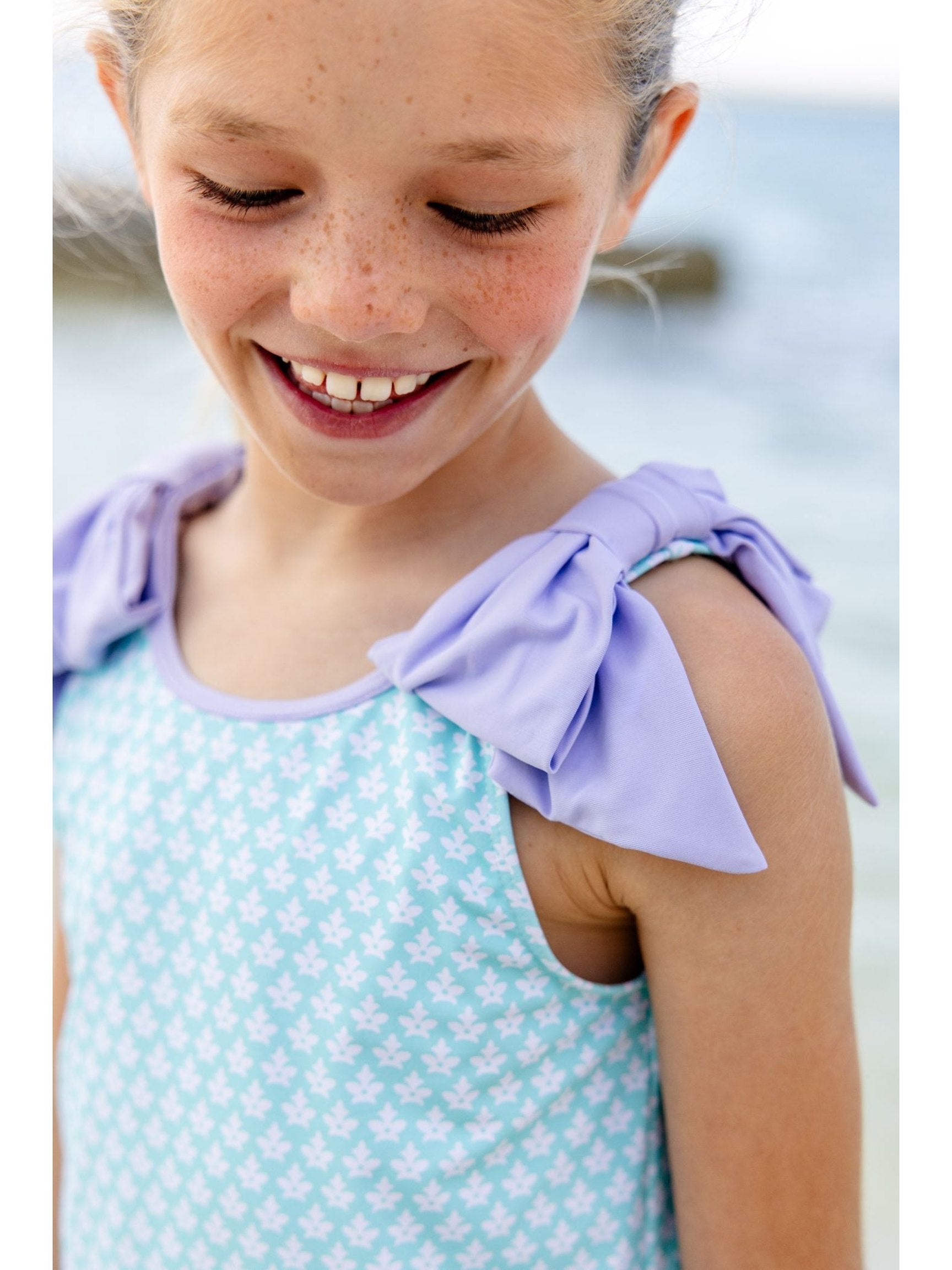 Snorkel Tour Tankini - Dunmore Doo-Dad/Lauderdale Lavender